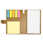 Bloco de Anotações 10x14cm com Autoadesivo e Caneta