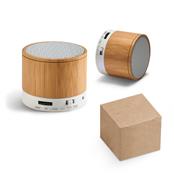 Caixa de som/ Microfone em Bambu