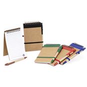 Bloco Ecológico Kraft com caneta