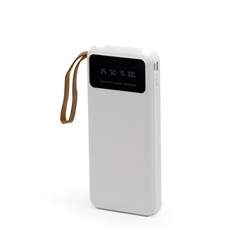 Power Bank 10.000mAh com Lanterna e Multissaídas