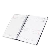Agenda capa metalizada Wire-O