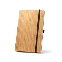Caderno de Bolso com Capa e Contracapa em Placa de Bambu