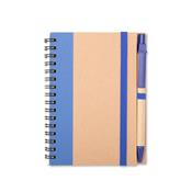 Caderno Ecológico com Caneta Lateral