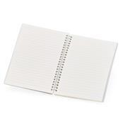 Caderno A5 Plástico e elástico para lacre