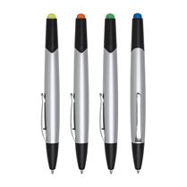 Caneta Esferográfica com Marca Texto