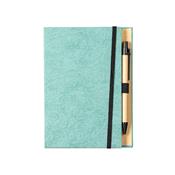 Bloco de Anotações com Autoadesivos e Caneta e Pauta