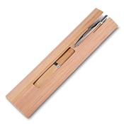 Caneta Ecológica de Bambu com Estojo