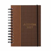 Agenda Diária 2027 Couro Sintético Copia